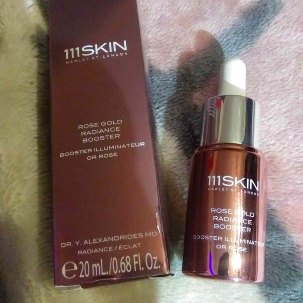 New 111SKIN rose gold radiance booster